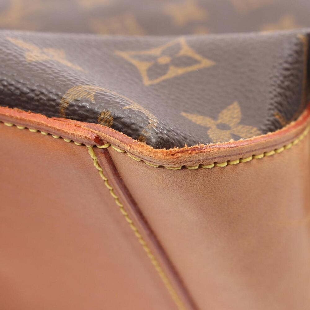 LOUIS VUITTON Brown Monogram Leather Tote Bag - Picture 8 of 11